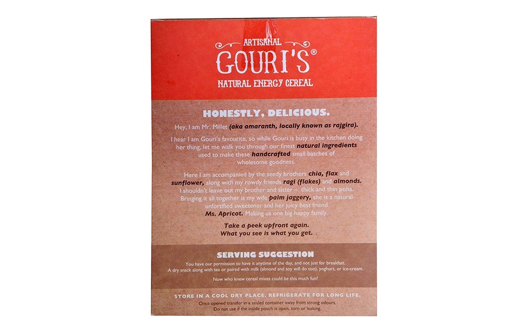 Gouri's Happy Millet & Apricot    Box  350 grams